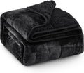 Super Fuzzy Soft Sherpa Fleece Weighted Blanket, 25 lbs Dual Sided Fluffy Heavy Weighted Blankets for Adults - No Bunching with Double Layers of Soft Inner Lining (60"x 80", 25 Pounds)