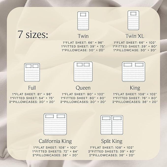 LuxClub 3 PC Twin Sheet Set, Deep Pockets Wrinkle Free Cooling Bed Sheets Hotel Bedding for Women, Men, Kids & Teens, Includes 1 Fitted Sheet, 1 Flat Sheet and 1 Pillowcase-Silky Soft Linen