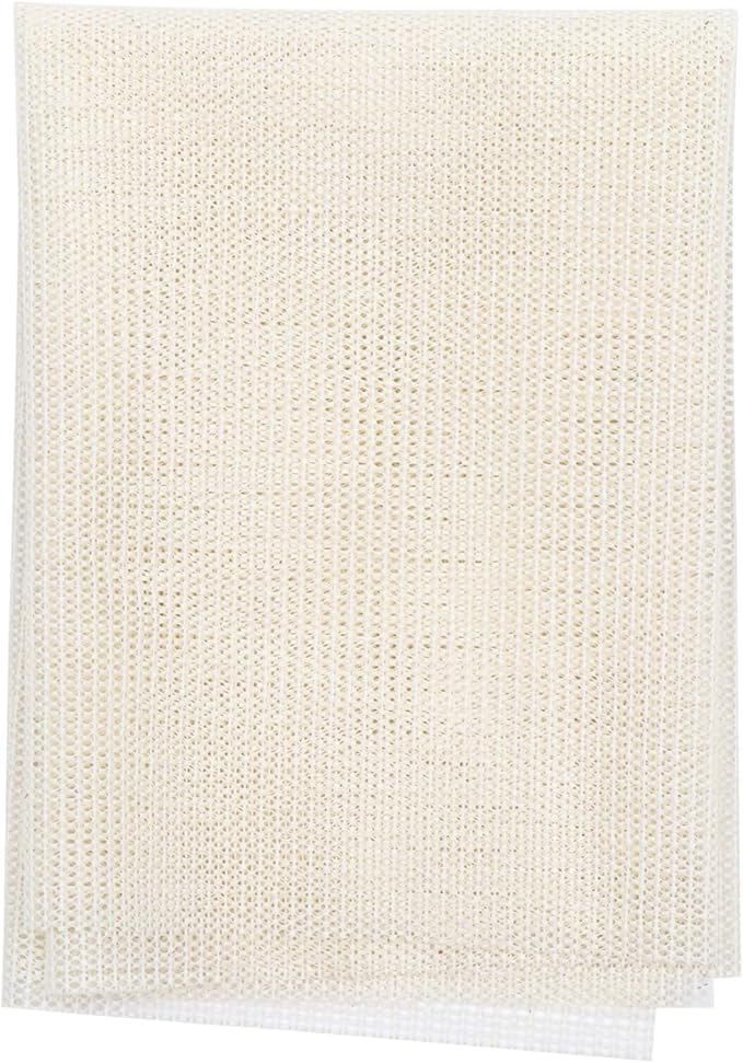 Generic Latex Anti-Skid Rug Pads Beige Non-Slip Cushion for Hard Floors Carpets Sofas Protective Thick Mat with Strong Grip and Cut