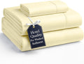 Casa Platino Twin Size Bed Set Pre-Washed, Ultra Soft & Breathable Sheets Twin, 3 Piece Set, Brushed Microfiber Bedding, Deep Pocket, Fits up to 15 inch Mattress– Twin, Vanilla