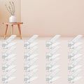 Shoe Slots Organizer for Closet,16 Pack Shoe Stacker Shoe Rack Organizer for Closet Space Saver Storage Shoe Holder Organization(Transparent)
