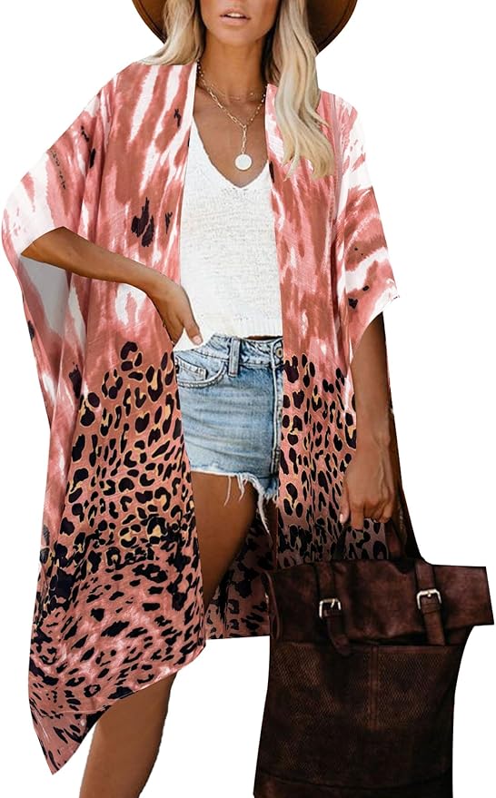 Moss Rose Women Summer Bikini Kimono Bathing Suit Cover Ups for Swimwear