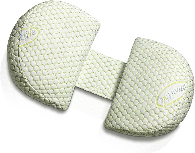 Pregnancy Pillow for Pregnant Women – Comfortable Maternity Pillow for Side Sleepers, Supports Back, Belly, HIPS, and Legs, with Removable & Adjustable Cover