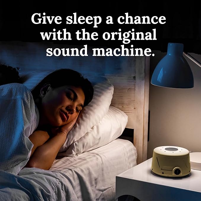 Yogasleep Dohm Classic (Tan) The Original White Noise Machine, Soothing Natural Sound from a Real Fan, Noise Cancelling for Office Privacy, Travel & Meditation, Sleep Therapy for Adults & Baby