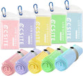 Microfiber Gym Towels - 5 Pack Highly Absorbent & Quick-Drying Sports Sweat Towels for Men & Women, Stays Fresh, Perfect for Workout, Yoga, Running, Fitness, Tennis, Swimming and Travel