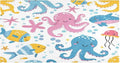 MNSRUU Bathroom Non-Slip Rugs Mat Cute Octopus Soft Kitchen Mat Mats for Bedroom