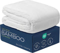 Olive + Crate 100% Cooling Bamboo Comforter from Viscose - Twin XL Size - Hypoallergenic, Breathable & Moisture-Wicking Bedding - All Season Lightweight Plush Design - Organic Bamboo White Comforter