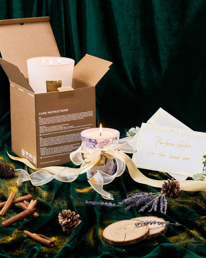 M&SENSE Eucalyptus Cedarwood Scented Natural Soy Wax Candle, 14.1oz 60 Hours Long Lasting Slow Burning Candles for Home Decor, Aromatherapy Candle for Stress Relief