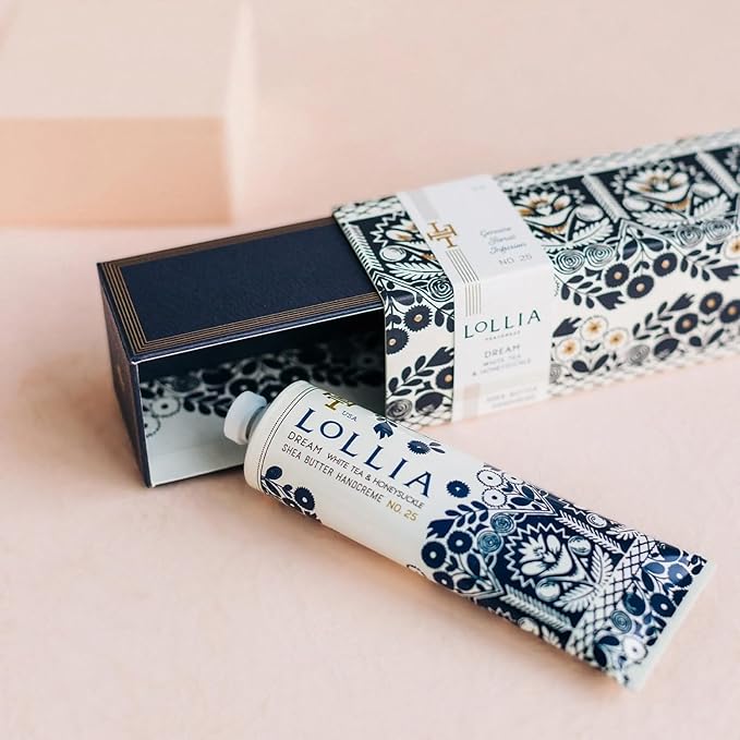 LOLLIA Dream Handcreme | Fragrant, Moisturizing Coveted Hand Lotion | Lightweight and Quick Absorbing | Finest Ingredients Including Shea Butter | 4 oz / 113 g