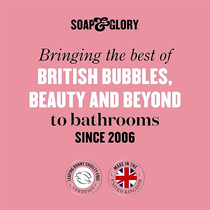 Soap & Glory Original Pink The Righteous Butter Moisturizing Body Lotion Pump - Shea Butter, Vitamin E & Aloe Vera Vegan Body Moisturizer - Rose & Bergamot Scented Lotion (500ml) (Pack of 2)