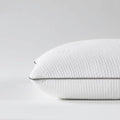 Saatva Cloud Memory Foam Pillow - Gel-Infused Shredded Memory Foam Fill - Lofty & Contouring Pillow - for Any Sleep Position - 1 Pack, King (34"x16")