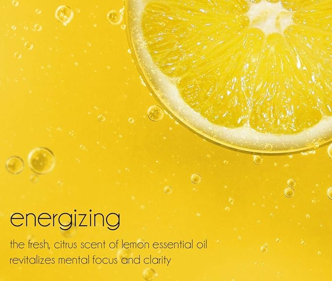 Lemon Essential Oil - 16 fl oz (473 ml) Amber Glass Bottle - 100% Pure Essential Oil - GreenHealth