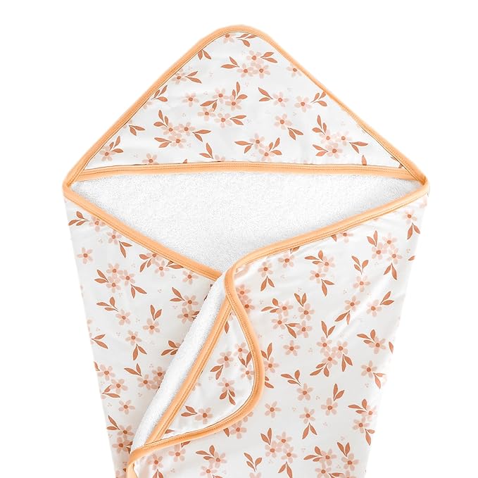Copper Pearl Hooded Bath Towels Premium Knit/Terry Cloth Baby Towels with Hood, Pockets, and Cool Designs - Great to Gift and Make Bath Time Fun - Baby Bath Towel, Rue