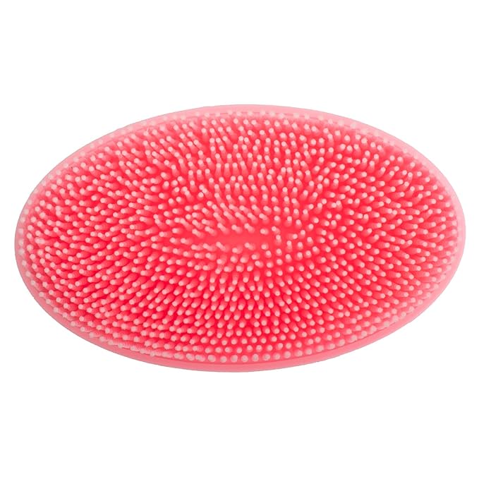 DNC Silicone Body Scrubber Exfoliating Bath Body Brush for Shower 2 Pack