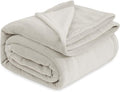 Bedsure GentleSoft Fleece Blanket California King Size Linen - Lightweight Plush Fuzzy Cozy Soft Bed Blankets, 102x96 inches