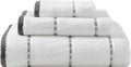 Tommy Bahama - Bath Towels, 100% Soft & Absorbent Cotton, Low Linting & Fade Resistant, Medium Weight Bathroom Towels (Ridley Solid Grey, 3 Piece)