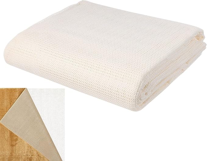 SAFIGLE Rubber Rug Pad Non Skid Rug Pad 200X300Cm Natural Rubber Anti Slip Floor Protector on Hardwood and Carpeted Stairs