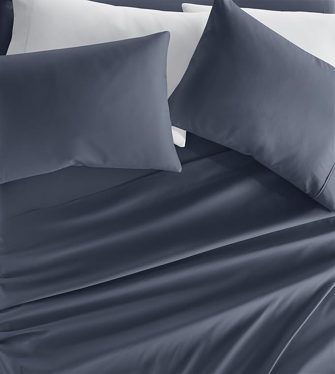 Linen Market Bed Sheets for California King Size Bed (Stone) - Sleep Better Than Ever with These Soft and Cooling California King Sheets - Deep Pocket Fits 16" Thick Beds - 4 Piece Cal King Sheet Set