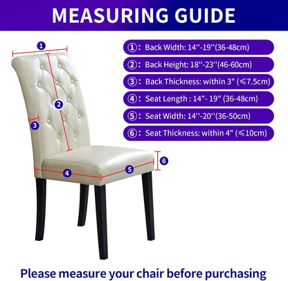 Howhic Stretch Chair Covers for Dining Room Set of 4, Removable Washable Dining Room Chair Covers, Dining Chair Slipcovers Seat Protector, Great for Home Decor and Banquet (Dusty Pink, 4 Pack)