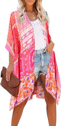 Moss Rose Women Summer Bikini Kimono Bathing Suit Cover Ups for Swimwear