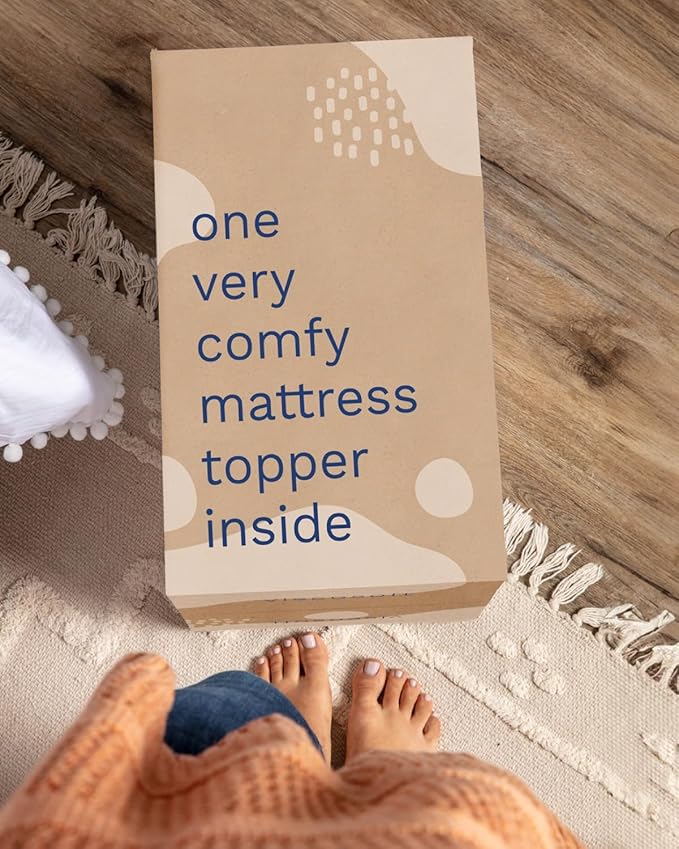 ViscoSoft 4 Inch Memory Foam Mattress Topper Cal King - Select High Density Ventilated Mattress Pad - Premium Removable Rayon Cover