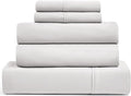 UGG Split King Sheet Set 5-Piece Luxury Cooling Sheets Deep Pockets Premium Bedding with 2 Shams Machine Washable, Adjustable Bed, Split King, Stone Grey (Hedi)