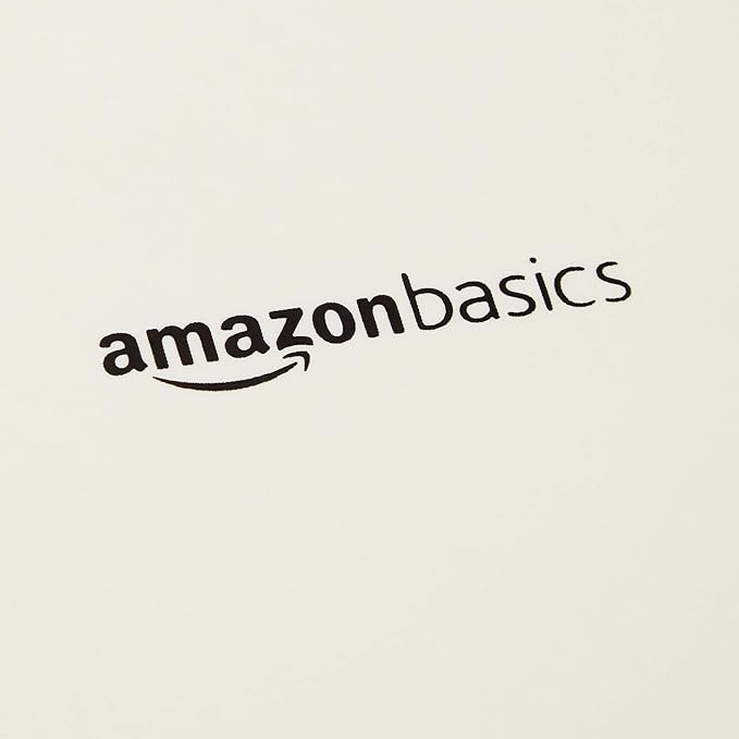 Amazon Basics Bath Tub Neck Pillow with Suction Cups, Waterproof, 3-Panel, Off-white