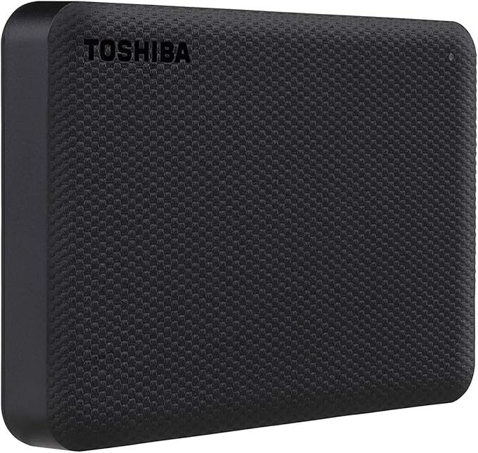 TOSHIBA Canvio Advance 4TB & Basics 2TB Portable External Hard Drives USB 3.0