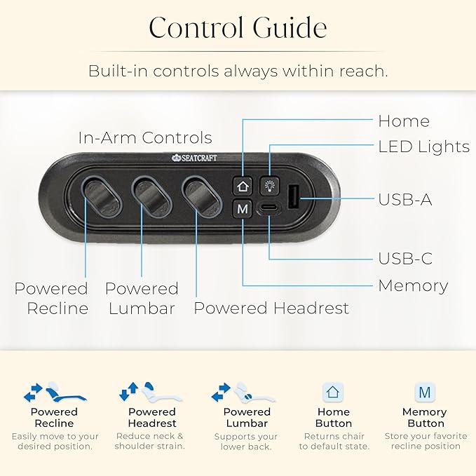 Seatcraft Diamante Zero-Gravity CoolZero Italian Leather Home Theater Seating, Power Headrest, Power Recline, Row of 2, Black/Red
