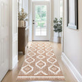 Runner Rug 2'x7' Western Washable Non-Slip Runners for Hallways Kitchen Entryway Laundry Room Modern Carpet Hallway Runner Camel