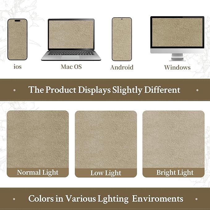 LAMIT Dark Taupe Velvet Curtains for Living Room, 108 Inch Thick Room Darkening Drapes Room Decor Back Tab and Rod Pocket Thermal Panels for Bedroom/Farmhouse, 2 Panels, 52 x 108 Inch