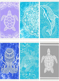Turkish Beach Towel Quick Dry Absorbent Cotton Lightweight Thin Bathroom Bath Pool Swim Towels Extra Large Oversized Sand Free Beach Accessories Essentials Stuff Cloud Gift for Adults