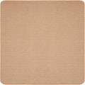 House, Home and More Skid-Resistant Carpet Indoor Area Rug Floor Mat - Pebble Beige - 5 Ft X 5 Ft - Non Slip Rubber Backing, Stain Resistant, Dog Friendly, Living Room Bedroom Kitchen Entryway