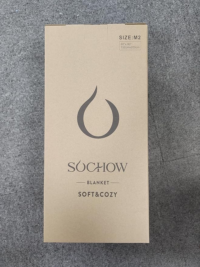 SOCHOW Sherpa Fleece Throw Blanket, Double-Sided Super Soft Luxurious Plush Blanket Twin Size, Navy Blue(60/inch X80/'')