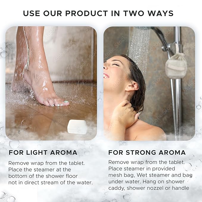 Large Shower Steamers (12 Pack-1.75oz Each) Chakra Aromatherapy Optimism & Self-Esteem-Ideal Men/Women/Teens Christmas & Birthdays (5th Chakra - Peach, Cedarwood, & Bergamot)