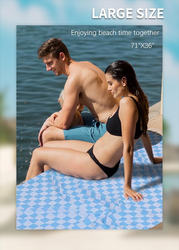 6 Packs Turkish Beach Towel Blanket Bath Pool Towels Bulk Travel Sand Free Quick Dry Extra Large Oversized Cute Big Cotton Soft Lightweight Compact Proof Men Women Adult Long Aesthetic Cloud