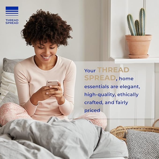 THREAD SPREAD 100% Cotton Bed Sheets Twin XL Set - 400 Thread Count Cotton Twin XL Sheets Only, 3 PC Set (Burgundy), Soft, Breathable, Cooling, Sateen Weave 16" Deep Pocket Bedsheet for Hot Sleepers