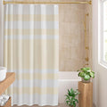 Madison Park Shower Curtain Spa Waffle Weave Extra Long Shower Curtain for Bathroom 3M Scotchgard Moisture Management, Spa Quality Modern Shower Curtains for Bathroom, Extra Long: 72"x84" Cream