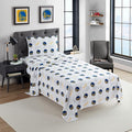 NORTHWEST Officially Licensed Golden State Warriors NBA Full Size Sheet Set – Soft Team Logo Bedding for Dorms, Bedrooms, Fan Caves & Game Day Style