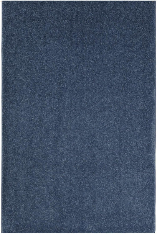 KOECKRITZ Soft and Colorful Kids Classroom Area Rugs (Passes Flammability Pill Test) Many Sizes and Bright Colors to Select from (7' x 9', Navy)