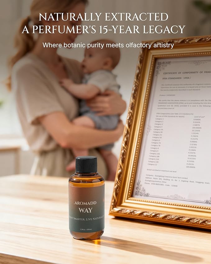 AROMADD Way Diffuser Oil Inspired by Luxury Hotel Scent 3.38 Fl Oz (100ml), Aroma Diffuser & Hotel Fragrance Diffuser Oil, Essential Oil Diffuser for Aromatherapy, Long-Lasting