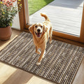 hicorfe Indoor Doormat,Front Back Door Mat Rubber Backing Non Slip Door Mats 24"x35" Absorbent Resist Dirt Entrance Doormat Inside Floor Mats for Entryway Washable Low-Profile