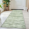 2x5 Modern Abstract Runner Rug for Hallways, Lime Green Super Soft Hallway Decor Kitchen Rugs with Non-Slip, Non-Shedding Washable Rug for Hallways Entryway Bedroom Indoor