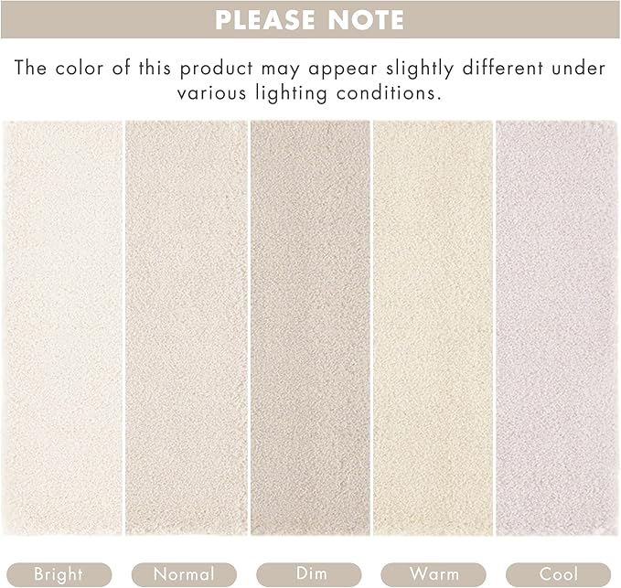Madison Park Signature Non Slip, Luxrurious Plush Mat, Absorbent, Quick Dry, Spa Design Bath Room Décor Marshmallow Bathroom Rug, 1'8"x2'6", Natural