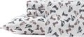 Wrangler - Twin XL Bed Sheets, Breathable & Wrinkle Resistant Bedding with Matching Pillowcase, Lightweight for Year-Round Use, Dorm Essentials (Boots N Hats Brown)