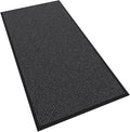Front Door Mat, 48" x 24" Heavy Duty Indoor Outdoor Doormat, Non-Slip Welcome Mats for Entryway, Rubber Backing Low Profile Commercial Door Mats