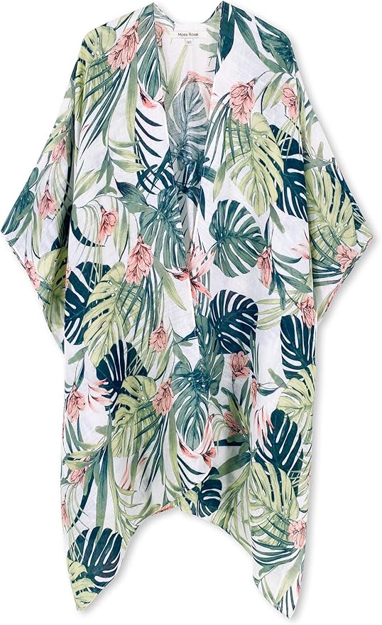 Moss Rose Women Summer Bikini Kimono Bathing Suit Cover Ups for Swimwear
