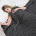 Electric Heated Blanket 6 Heating Settings & 1-10H Auto Off Full 72×84 Double Sided Plush Sherpa Ultra-Soft Warm Thick, Machine Washable, Fast Heating, Home Office Dark Gray