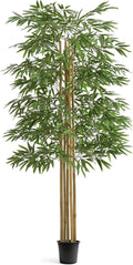 Maia Shop 71in Artificial Bamboo Tree Plant for House, Apartment or Office – Realistic Fake Indoor Plants for Living Room, Bedroom, Bathroom, Entryway or Patio – Faux Greenery for Home Décor