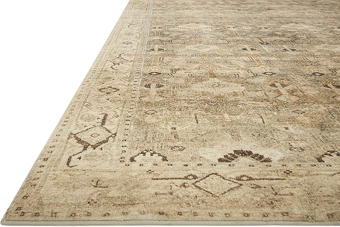 Loloi Margot Collection MAT-04 Antique/Sage 8'-6" x 11'-6" Area Rug feat. CloudPile, No-Shed Easy Clean Large Patterned Area Rug for Living Room, Bedroom, Dining Area